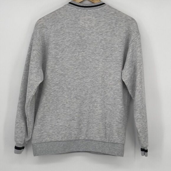 Aeropostale Sweatshirt‎ Women's  Gray Spell Out Logo Y2K Preppy Sweater Size XL - Picture 8 of 12